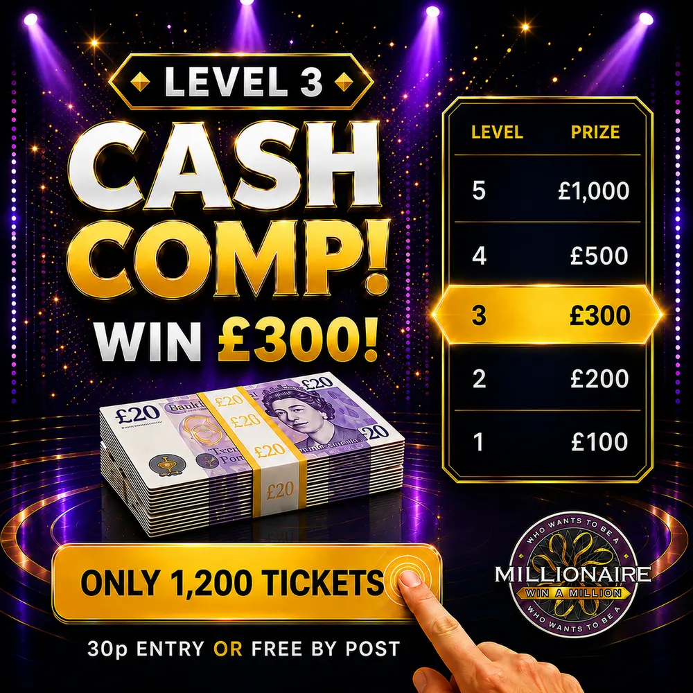 Win £300 Cash #6