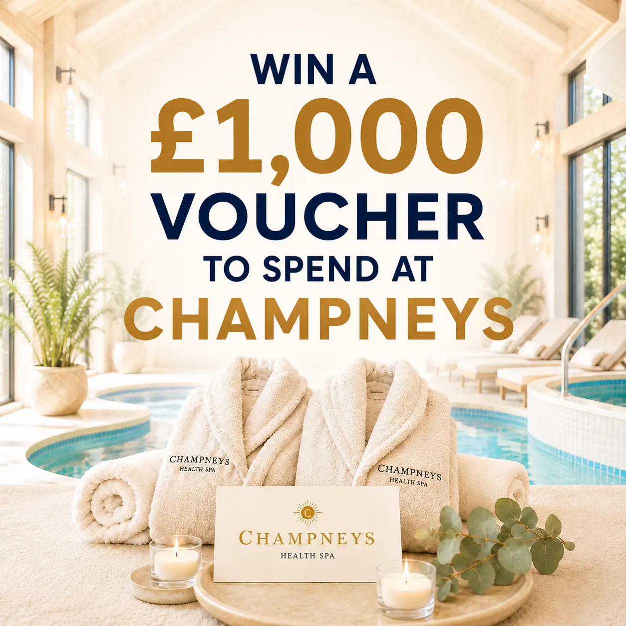 Win £1,000 Champneys Voucher